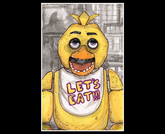 Five Nights At Freddy's Withered Chica Poster for Sale by HappyTreeX1