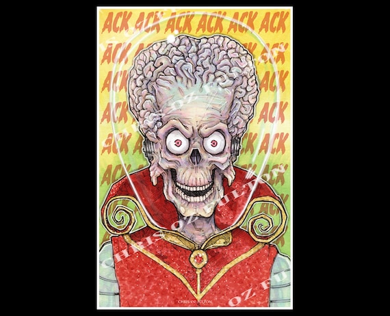 マーズ・アタック ティム・バートン映画ポスタープリント