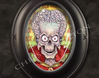 マーズ・アタック ティム・バートン映画ポスタープリント