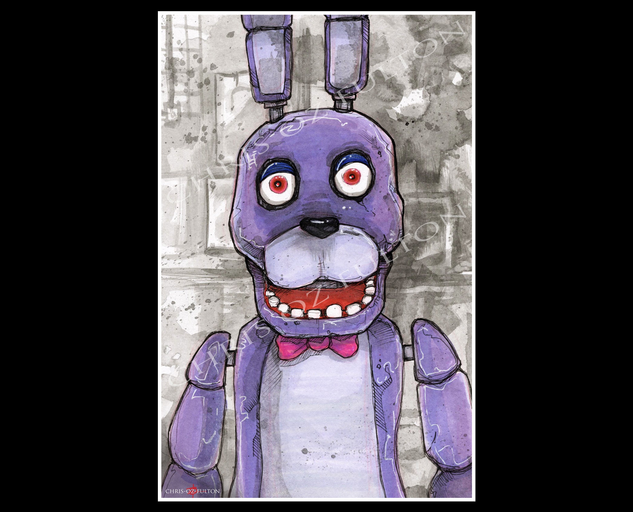 Bonnie poster fnaf 1