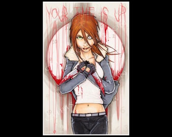 Clockwork Creepypasta Poster Art Print By Artist Chris Oz Fulton