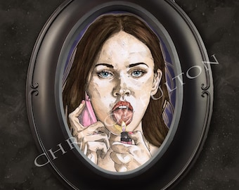 Jennifer's Body Horror Movie Framed Art Print Chris Oz Fulton