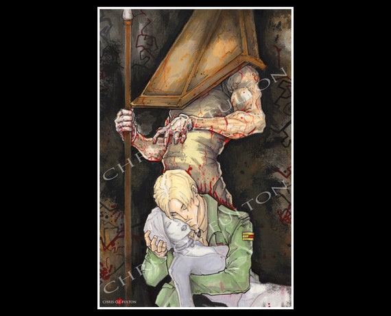 Pyramid Head - Silent Hill 2 - Posters and Art Prints