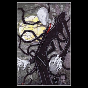 Slenderman Poster Print