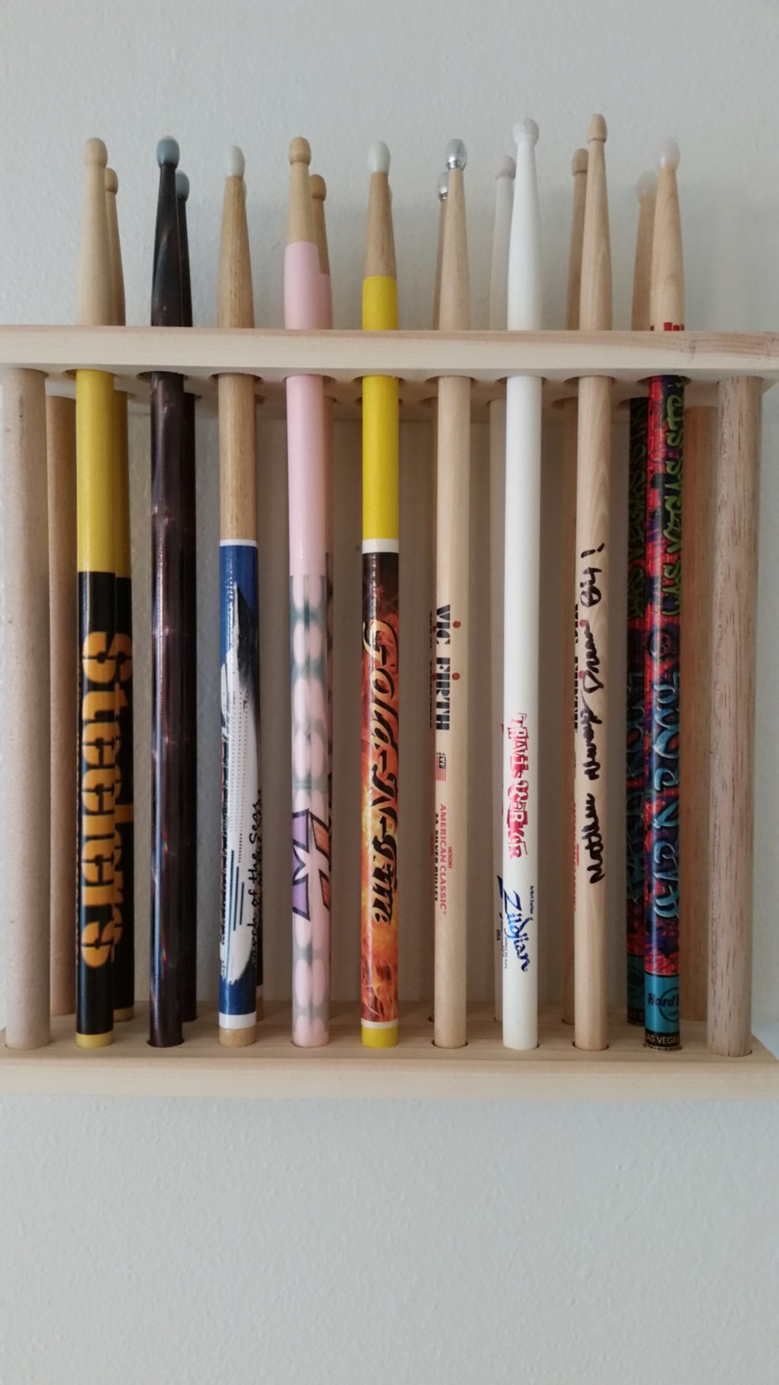 Drumstick display drumstick holder drummer drum stick Etsy