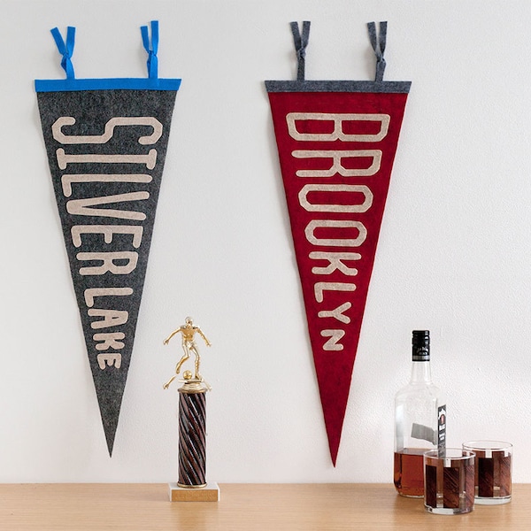 Custom Felt Pennant