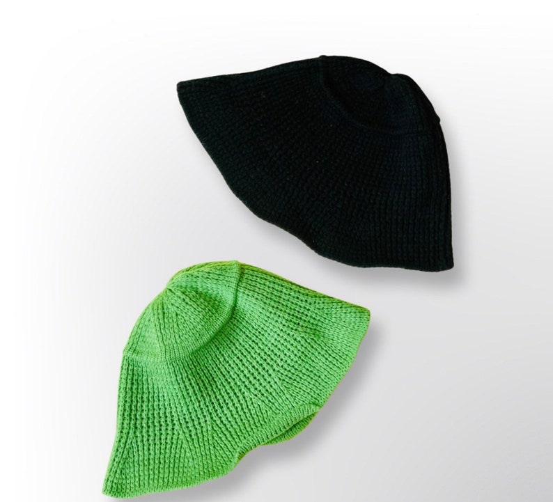 Knit Bucket Hat image 1