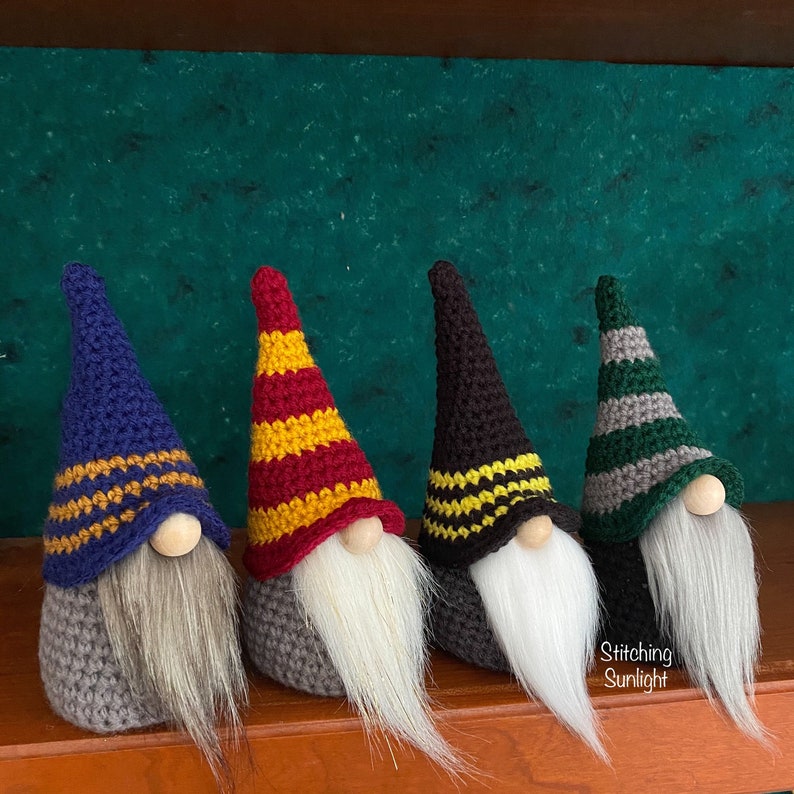 Made To Order House Gnome Harry Potter Gnome Crochet Etsy