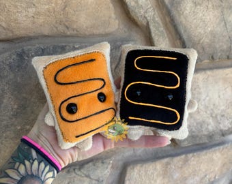 Halloween Themed Frosted Toaster Pastry Plushie