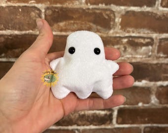 Glow In The Dark Ghost Plushie