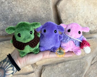 Goblin Plushie// Potato Plush// Beanie Pal