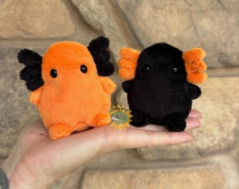 Halloween Axolotl Plushie