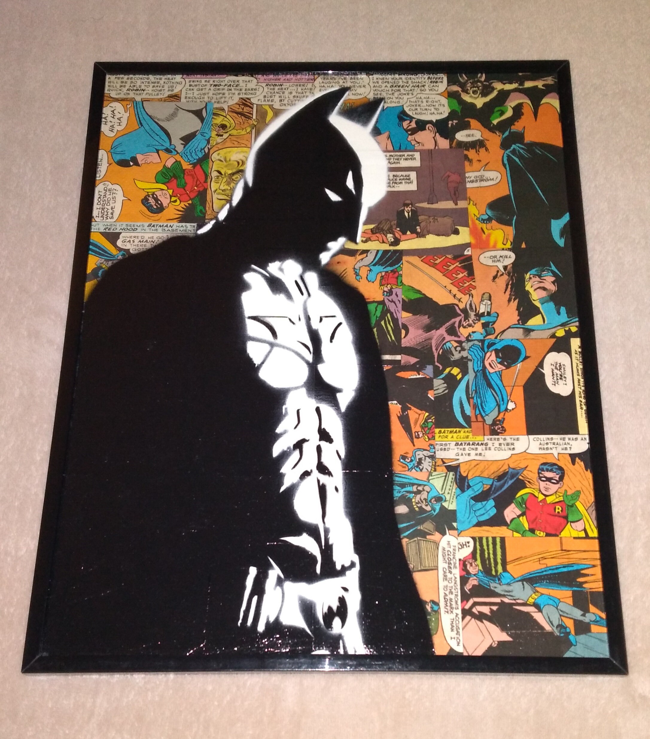 I Am the Night orange Background - Etsy Hong Kong