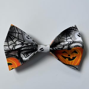 Spooky Halloween X-Large Dog Bow Tie