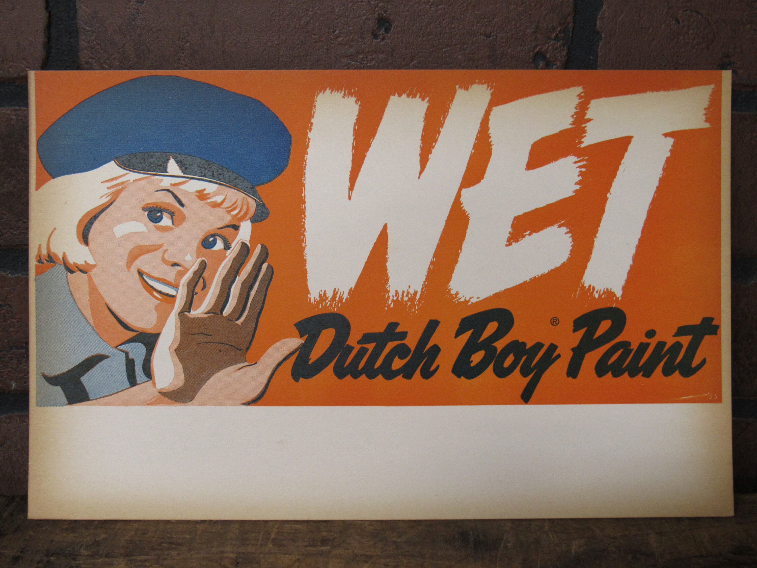 い*。様 レア Dutch Boy Paints ダッチボーイ 看板 il_fullxfull.3905156483_oq4j.jpg
