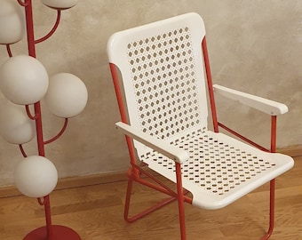 Grand Soleil camping chair, folding chair, France 1970s - new from old stock