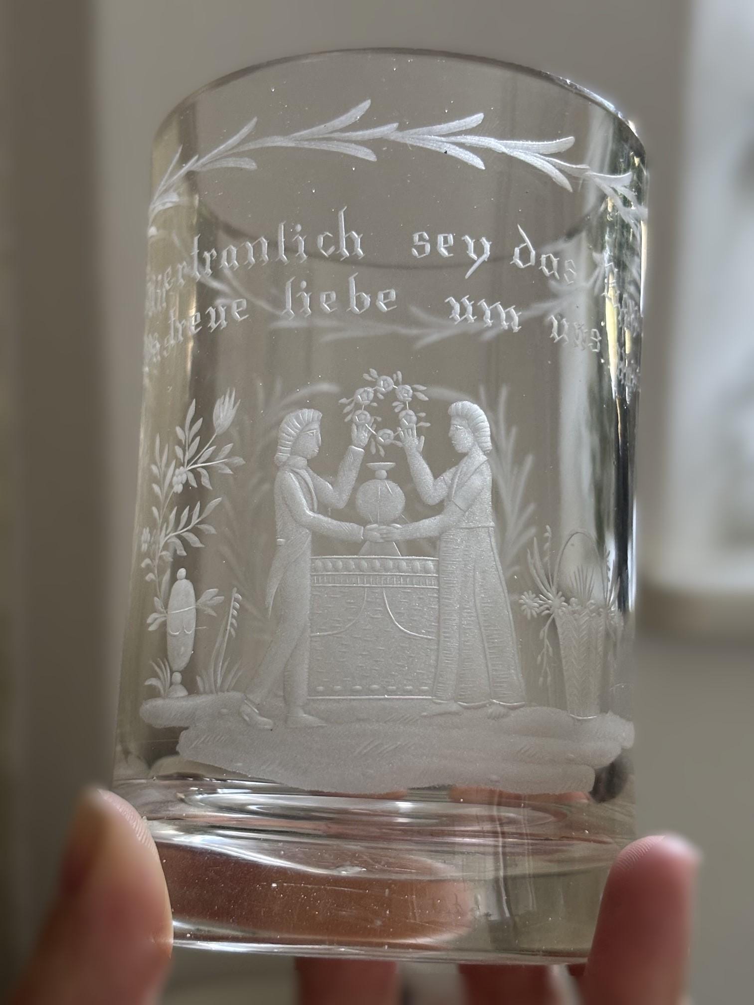 Biedermeier Glass - Etsy