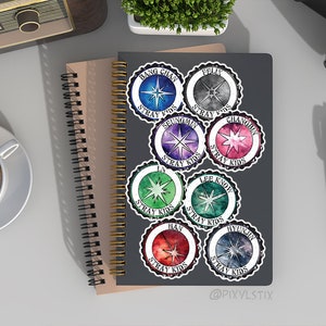 SKZ Stray Kids Individuell Stern Stempel Aufkleber | Laminiertes gestanztes Vinyl | Kpop Aufkleber
