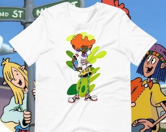Pepper Ann! Shirt--- 90's Cartoons, Unisex Sizing, Nickelodeon, Disney, Black Cartoons