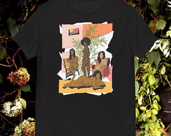 Femmes & Houseplants Shirt- Plants, Abstract Art, POP Art, Femme, Unisex Sizing