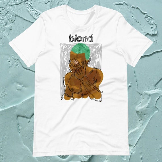 Frank Ocean BLONDE ART Short Sleeve Shirt | Blond Album | Music