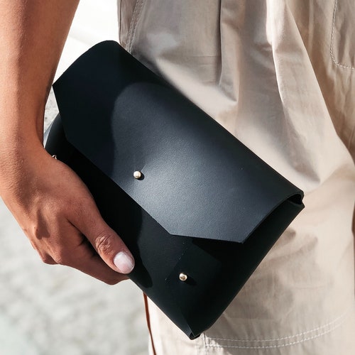 Shops Belt Bag Black Leather