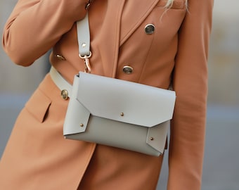 Belt Bag Leather Beige