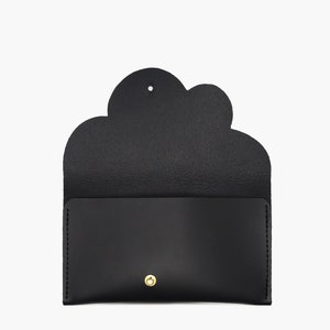 Minimalist Leather Wallet with Cloud image 2