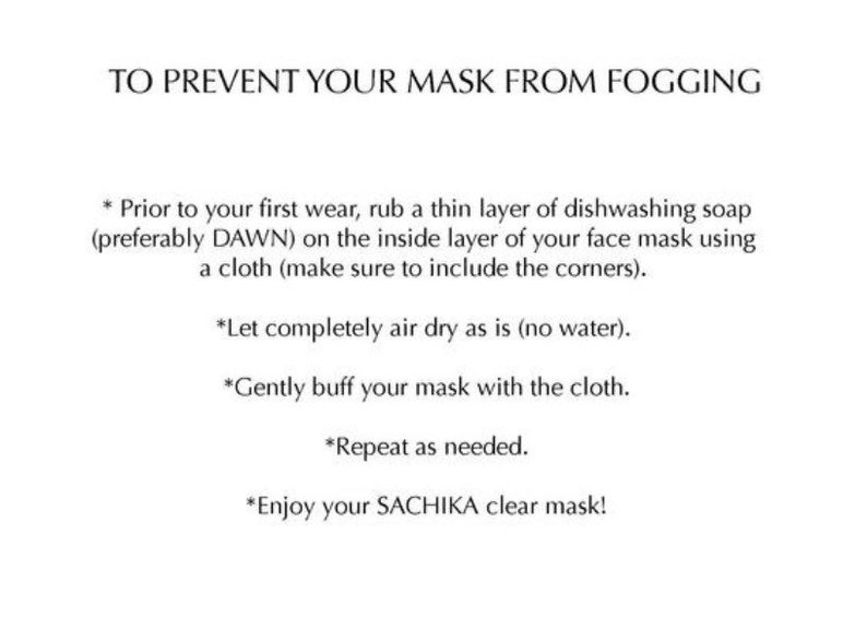 Gift Set 5 Cool Masks Clear Masks Packaged for Holiday Gift Etsy