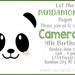 PANDA Invitation, Boys, Birthday, Printable, Digital - Etsy