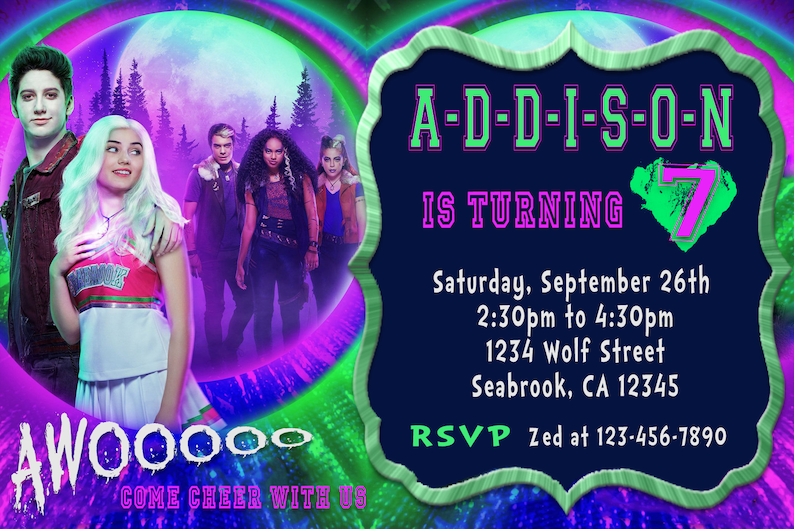 Zombies 3 Invitation Template Free 