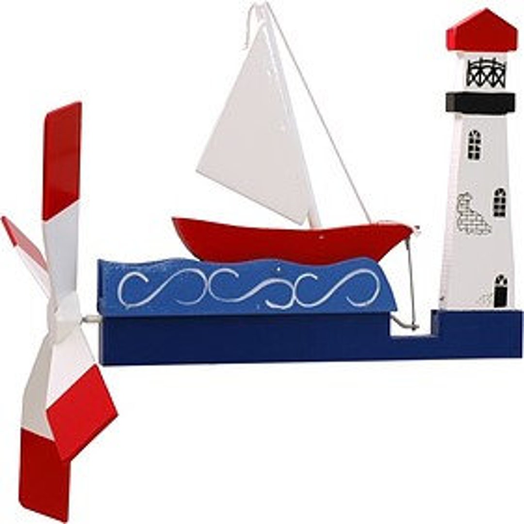 Sailboat Whirligig Etsy