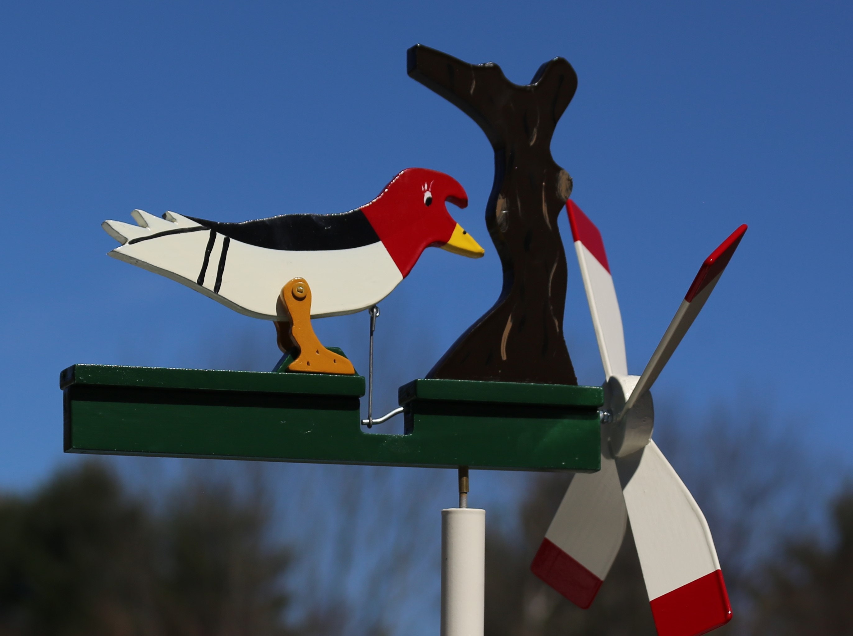 Woodpecker Whirligig - Etsy