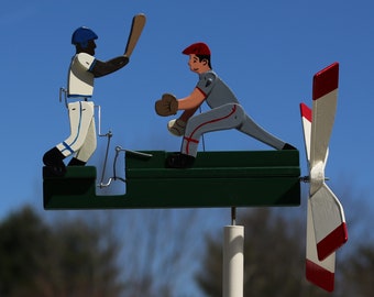 Baseball Player Whirligig