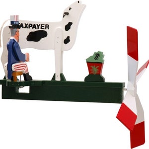 Tax Payer Whirligig