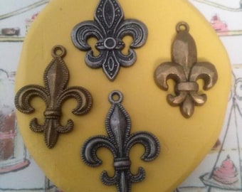 Fleur De Lis Flexible Silicone Mold