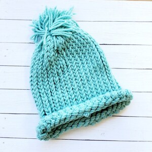 Toddler Youth Knitted Soft Beautiful and Cozy Winter Beanies Hand Made hat