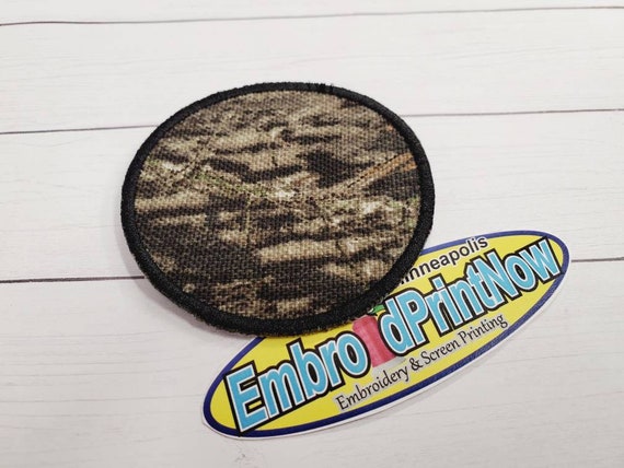 10 Round Sublimation Blank Hat Patches. 100% Polyester!