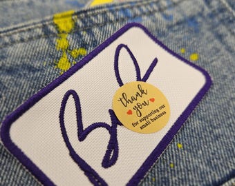 Bud Vikings Memorial Patch: Embroidered Football Iron On Patch