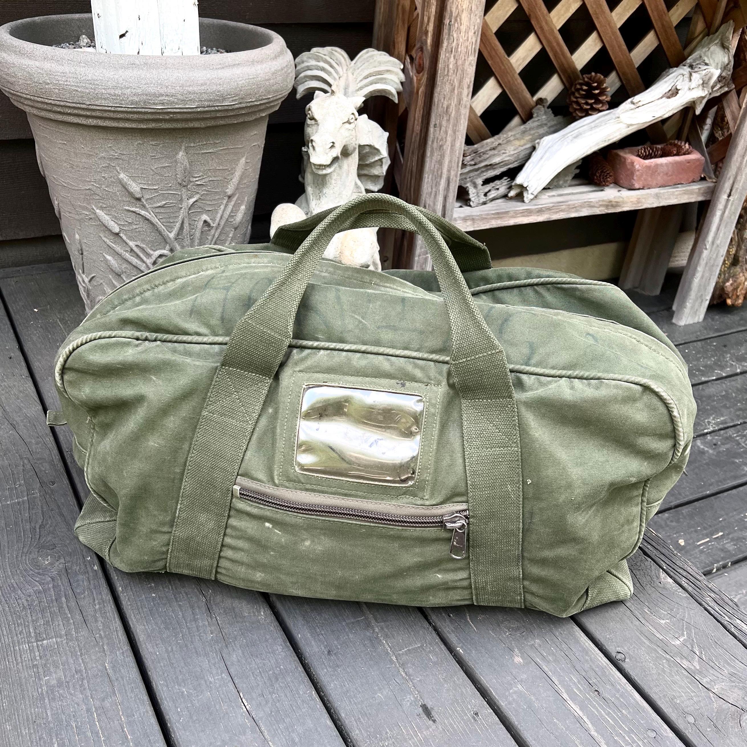 1950s Army Bag - Etsy