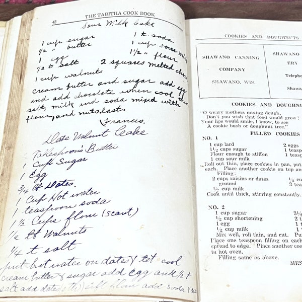 1930s Cookbook - Etsy