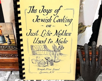 Kugel to Kreplach - The Joys of Jewish Cooking or Just Like Mother used to Make Cookbook 1984 - Spiral Bound