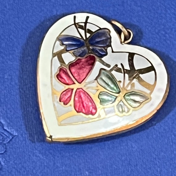 Enamel Pendant Pin Brooch Collection - Vintage Je… - image 3