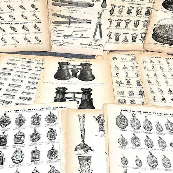 Antique Paper Catalogs Etsy