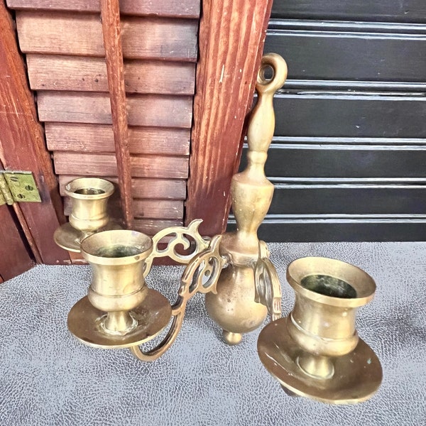 Brass Swing Arm Sconce Etsy