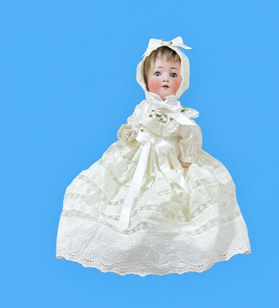 Ancienne Poupée Heubach Koppelsdorf 342 - 33 Cm - Tête En Porcelaine - France