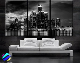 Detroit Wall Art Etsy