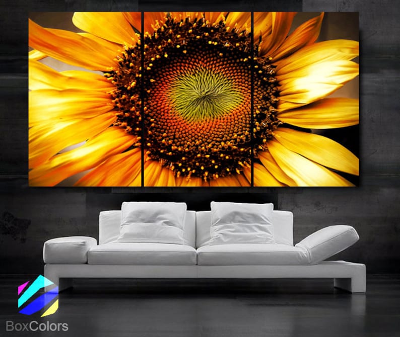 LARGE 30x 60 3 Panels Art Canvas Print Beautiful Etsy