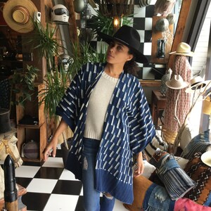 Vintage Indigo Kimono