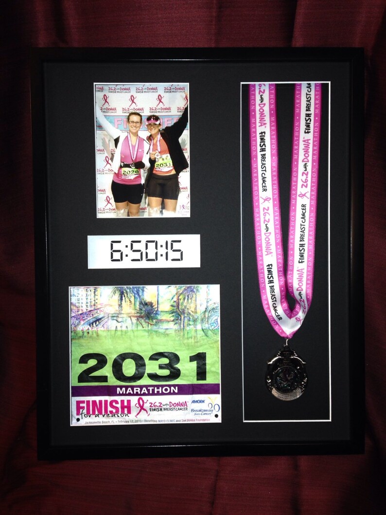 Runners Racebox 16x20 Shadowbox Picture Frame Collage Etsy